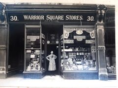 Warrior Square Stores - 30 Western Road c1905.